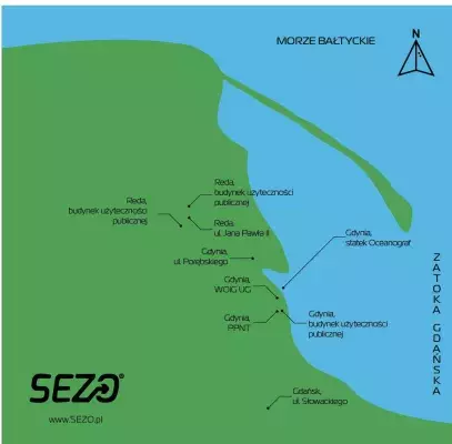 Mapa SEZO