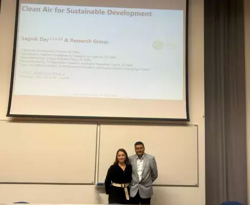 Prof. Sagnik Dey i Prof. Anita Lewandowska