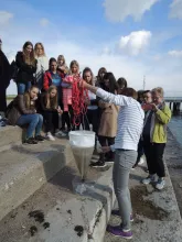 Warsztaty dla młodzieży na Wydziale Oceanografii i Geografii : foto Halina Kendzierska