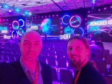 pracownicy Pracowni GIS dr Maciej Markowski oraz mgr Zbigniew Trusewicz