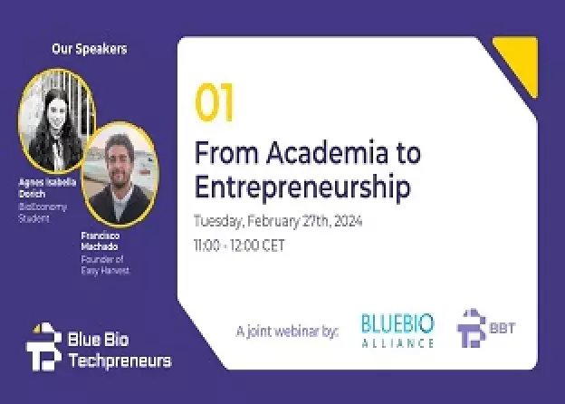 Webinarium „From Academia to Entrepreneurship”