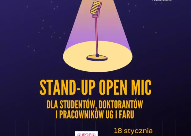 Stand-up Open Mic dla Studentów i Pracowników Uczelni Związku Fahrenheita!