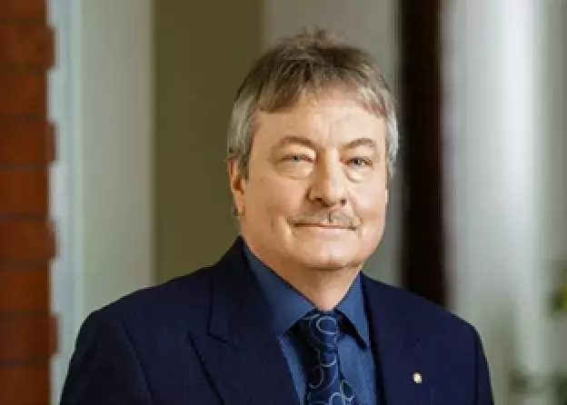 Profesor wizytujący, prof. Sergej Olenin z Uniwersytetu w Kłajpedzie na WOiG
