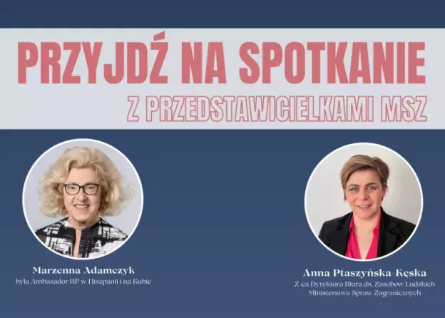 Spotkanie z przedstawicielkami MSZ na WNS UG