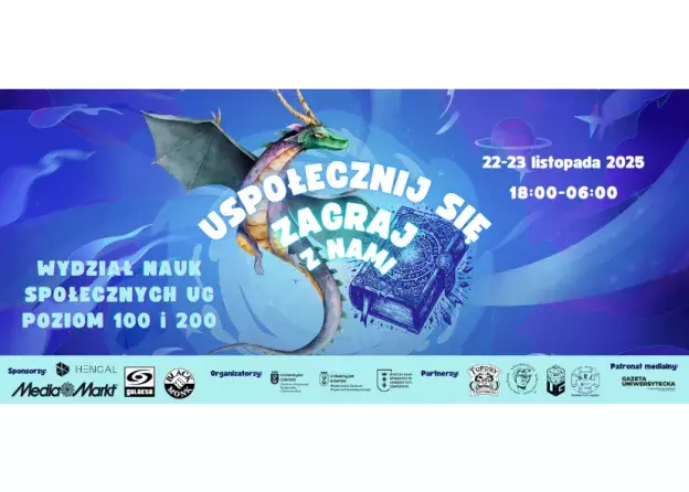 Uspołecznij się! – Noc Gier na WNS UG