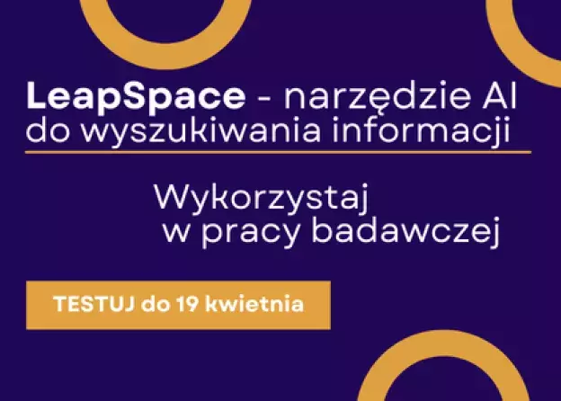 Zapraszamy do testowania LeapSpace – nowoczesnego środowiska pracy  badawczej AI