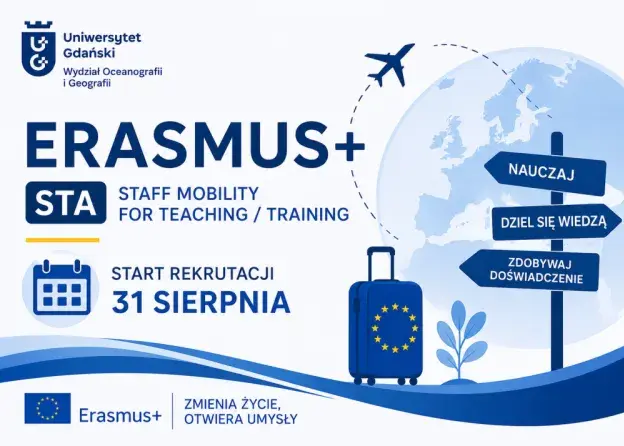 Wyjazdy dydaktyczne nauczycieli w ramach programu Erasmus+ (STA) w roku akademickim 2026/2027