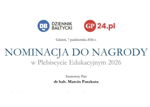 Nominacja w Plebiscycie Edukacyjnym 2026!